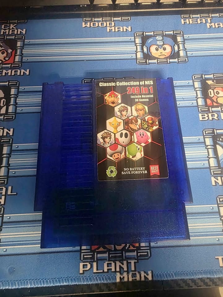 NES Cart with 249 games