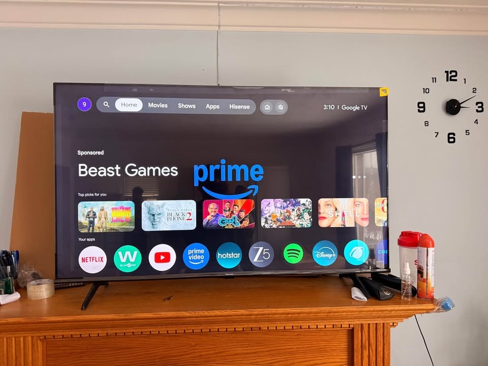Hisense 55" QLED 4K UHD Google TV - photo 2