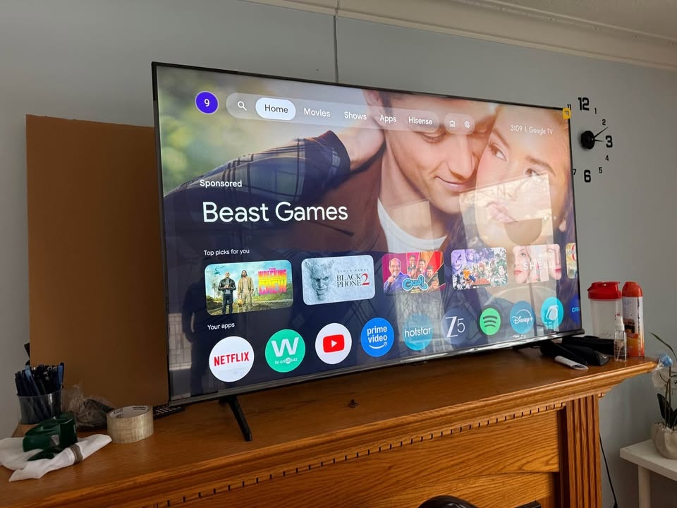 Hisense 55" QLED 4K UHD Google TV - photo 3