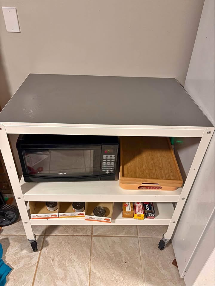 Utility cart - kitchen countertop- Ikea Bror