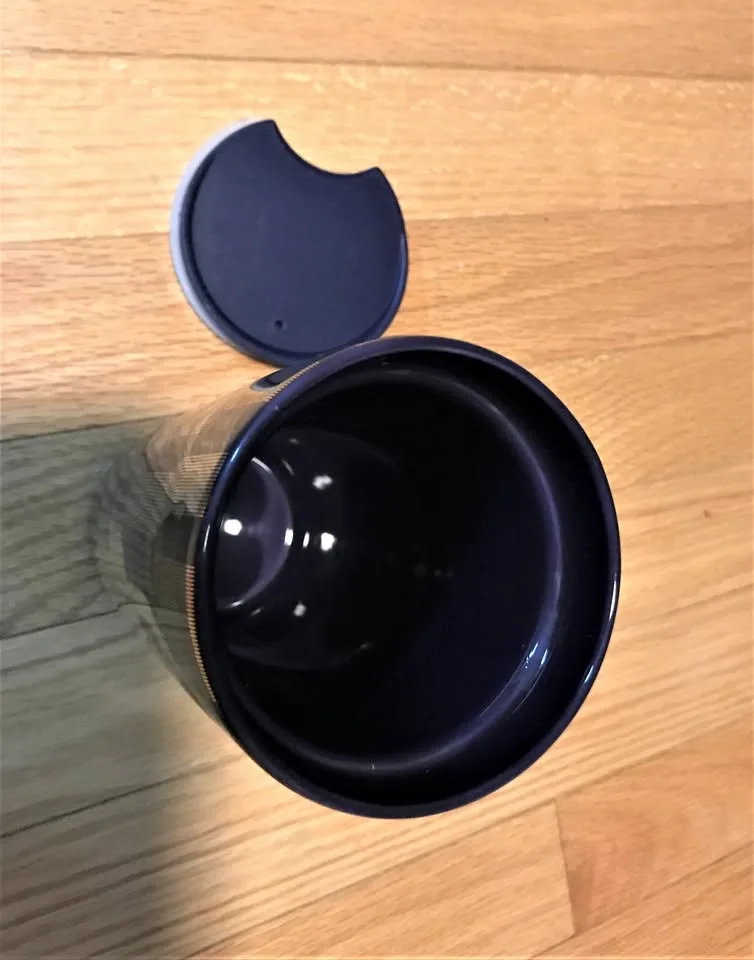 Starbucks Mermaid Purple & Gold Ceramic Travelling Mug 12oz image indicator(4)