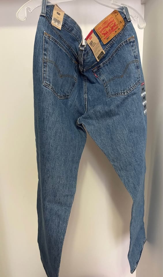 Levi's Men's 501 Original Straight Leg Denim Jeans 36x30 - photo 2