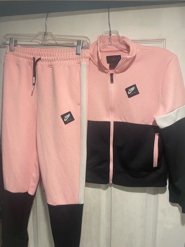 Girls Jordan Jumpman Tracksuit Set
