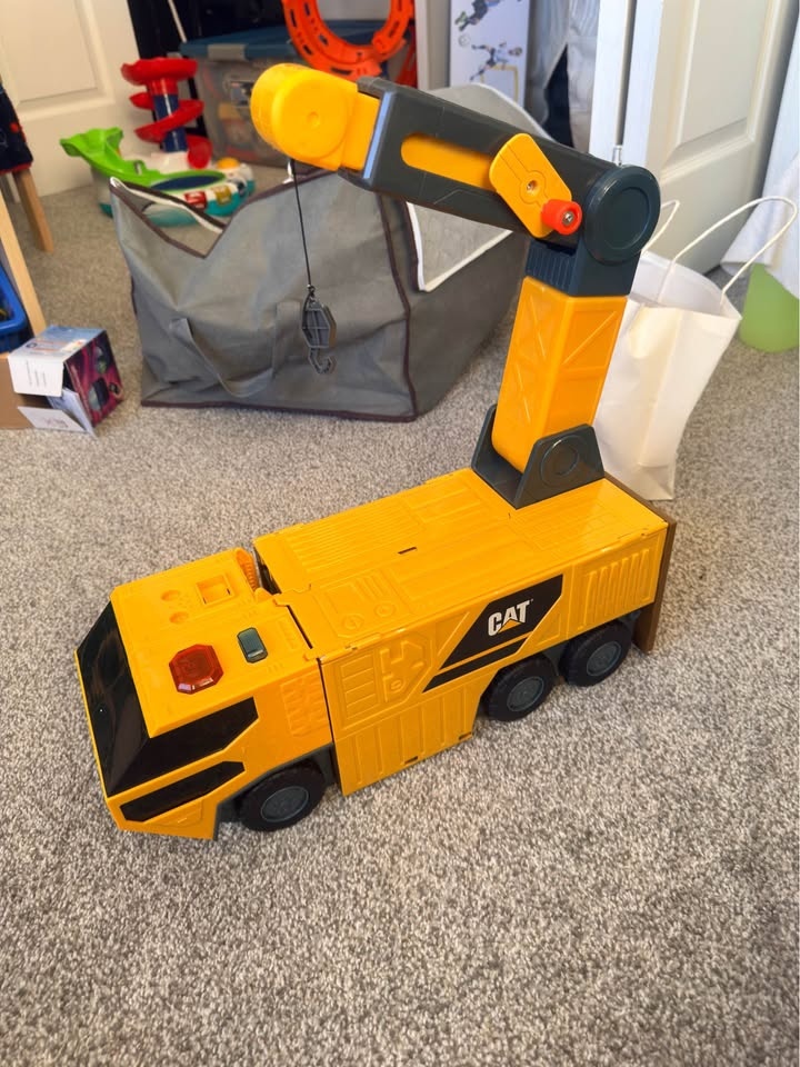 CAT Little Machines Jumbo Crane Playset - photo 5