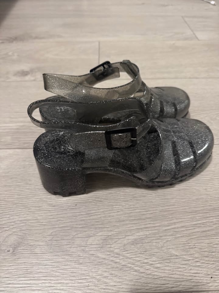 Glittery Jelly Sandals Size 39 - photo 2