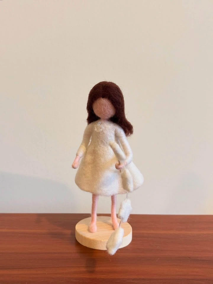 Handmade fairy | Needle felted | Elf girl - photo 2