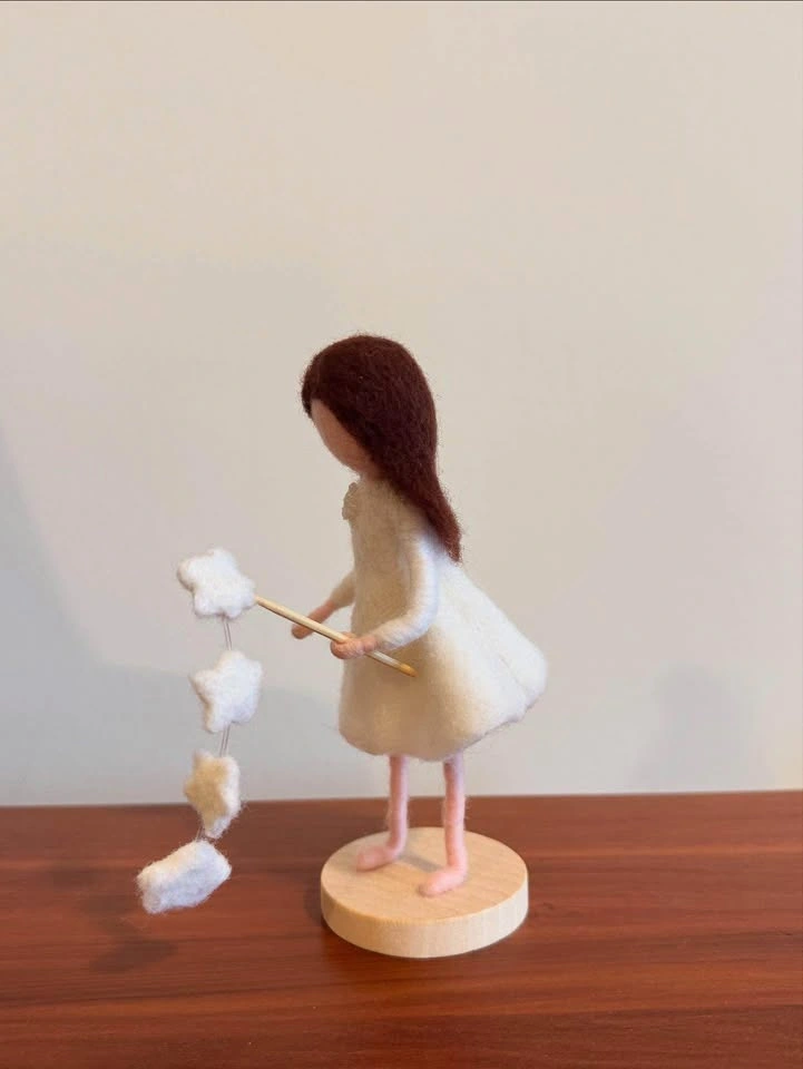 Handmade fairy | Needle felted | Elf girl - photo 3