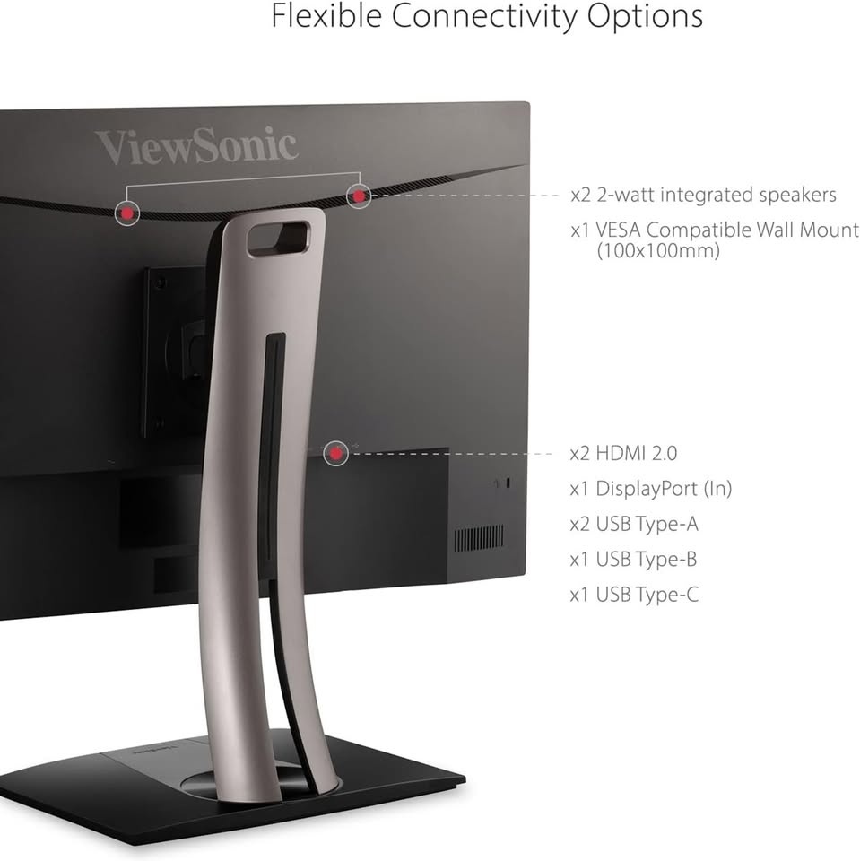 ViewSonic VP2756-4K 27-inch 4K UHD IPS Monitor - photo 2