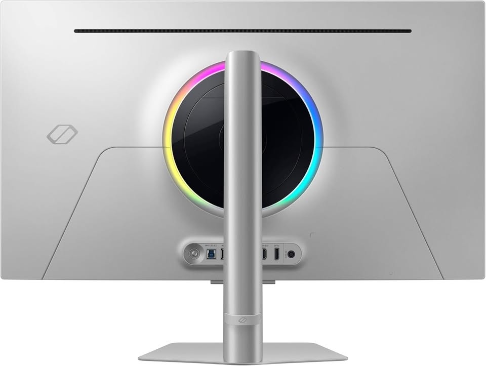 Samsung 32" 4K OLED Gaming Monitor (LS32DG802SNXZA) - White - photo 2