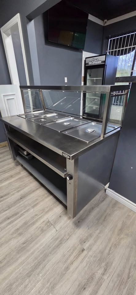 Nella STM58PSE 58" Electric Single Tank Steam Table (4-Pan) - photo 4