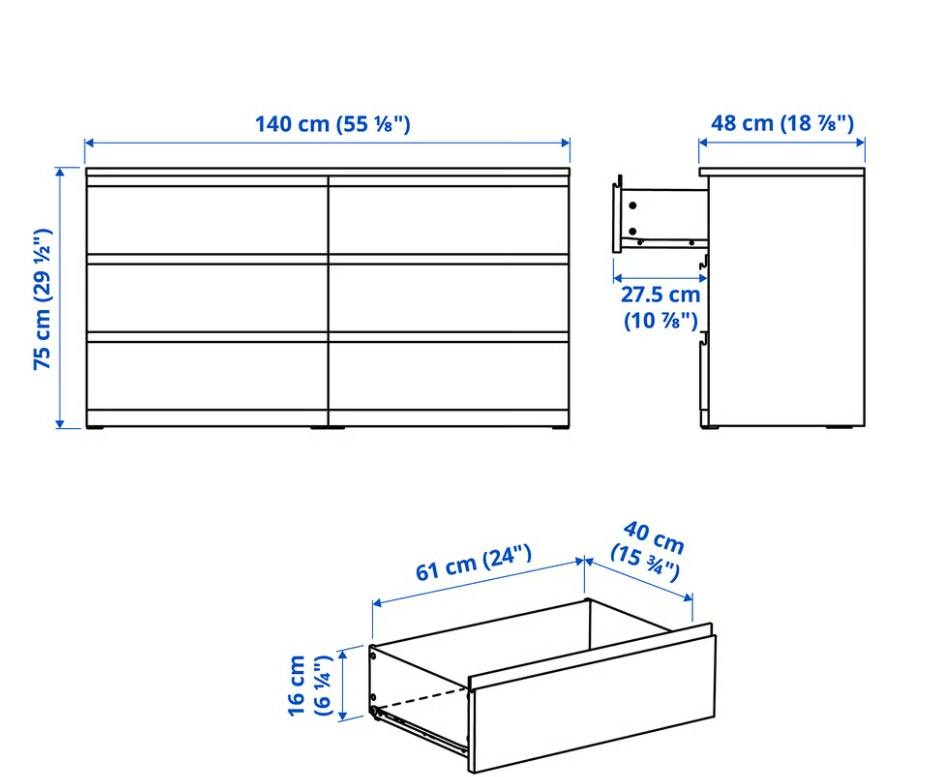 6-Drawer Dresser - photo 4