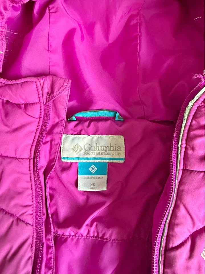 Columbia Winterset Jacket and Snow Pants Girls XS(6/6X)