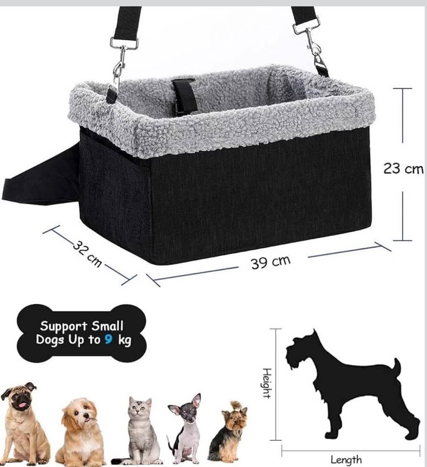 Small Dog Car Booster Seat – Like New – Up to 9kg - photo 2
