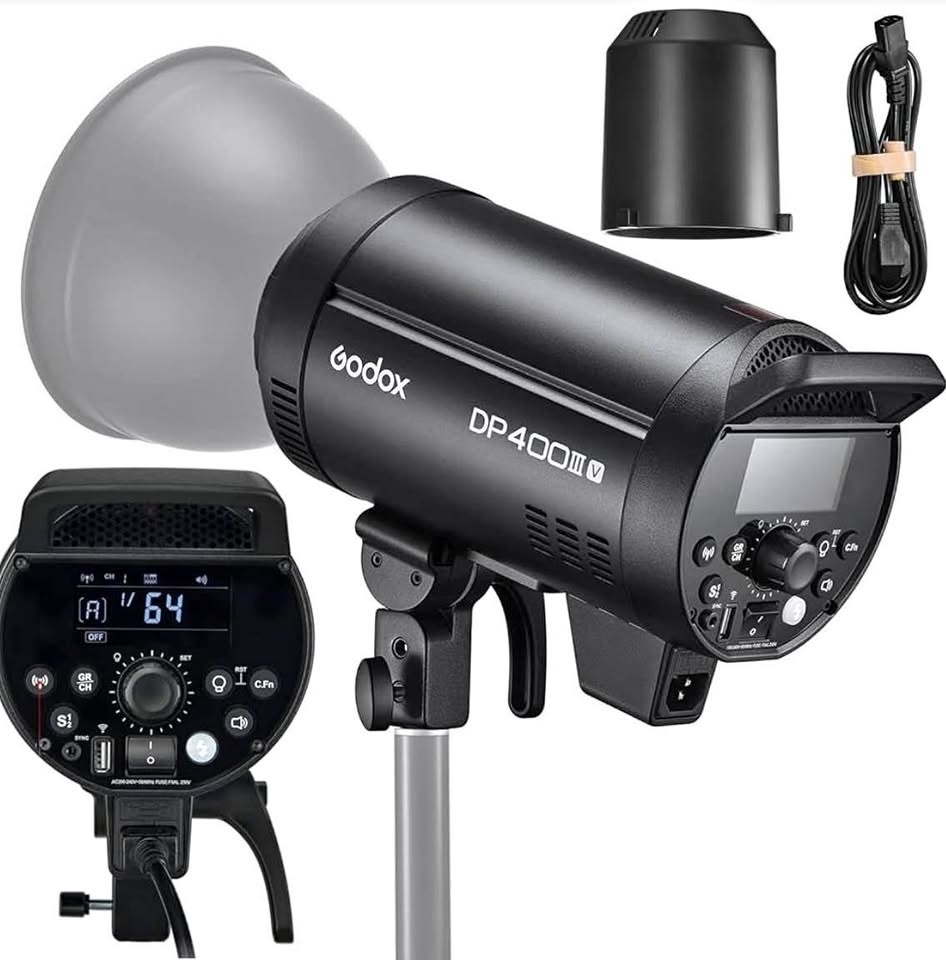 Godox DP400III-V 400Ws Studio Strobe – Bowens Mount