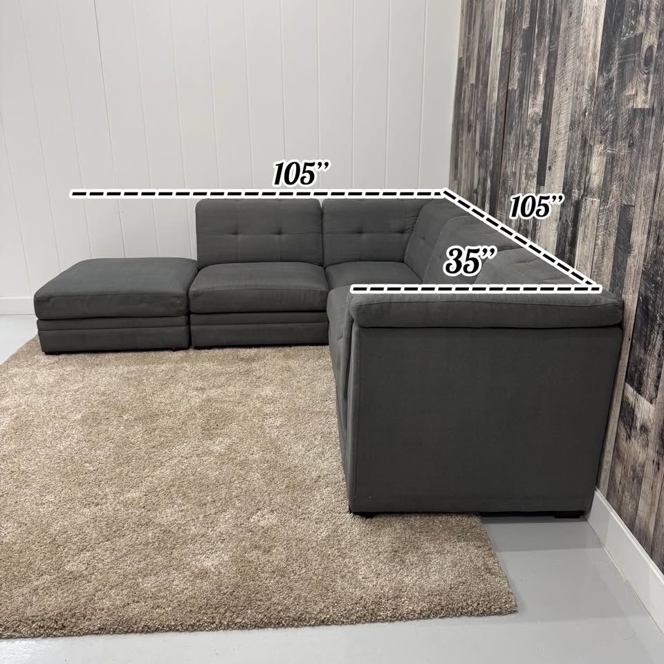 Thomasville 5-Piece Modular Sectional - photo 4