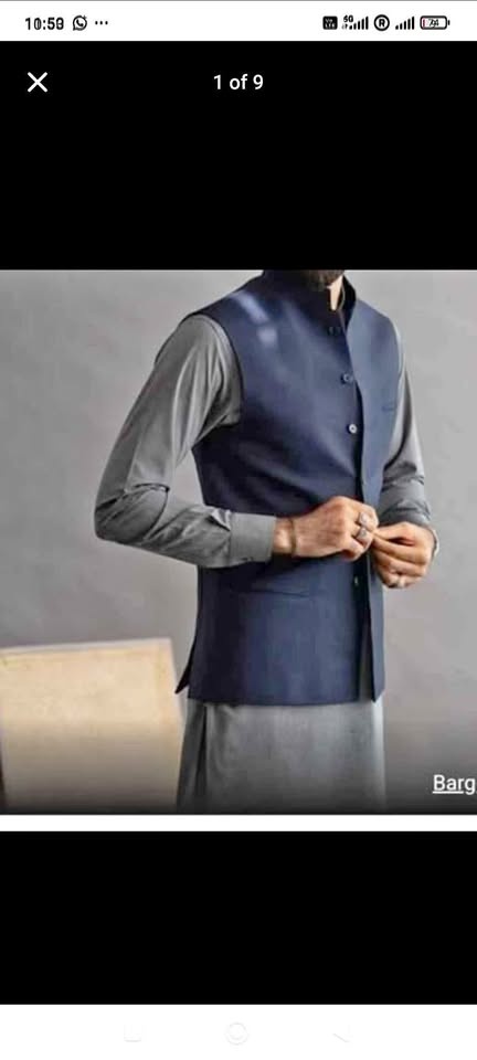 Waistcoat Kurta Shalwar wholesale and Retail Vest coat for men