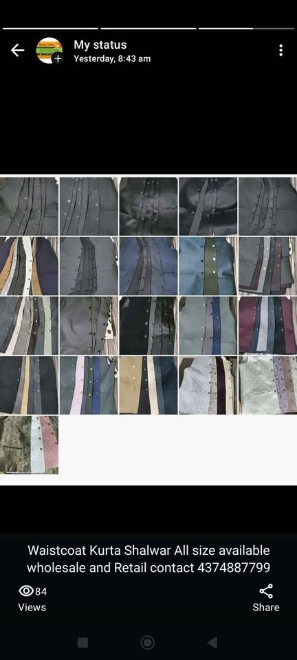 Waistcoat Kurta Shalwar wholesale and Retail Vest coat for men - photo 3