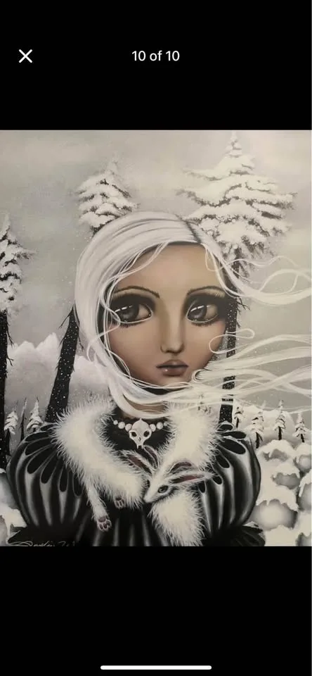 Angelina Wrona Hand Signed Poster LOT image indicator(3)