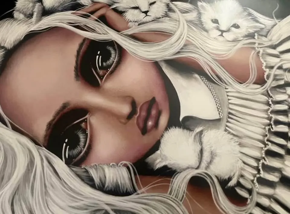 Angelina Wrona Hand Signed Poster LOT image indicator(4)