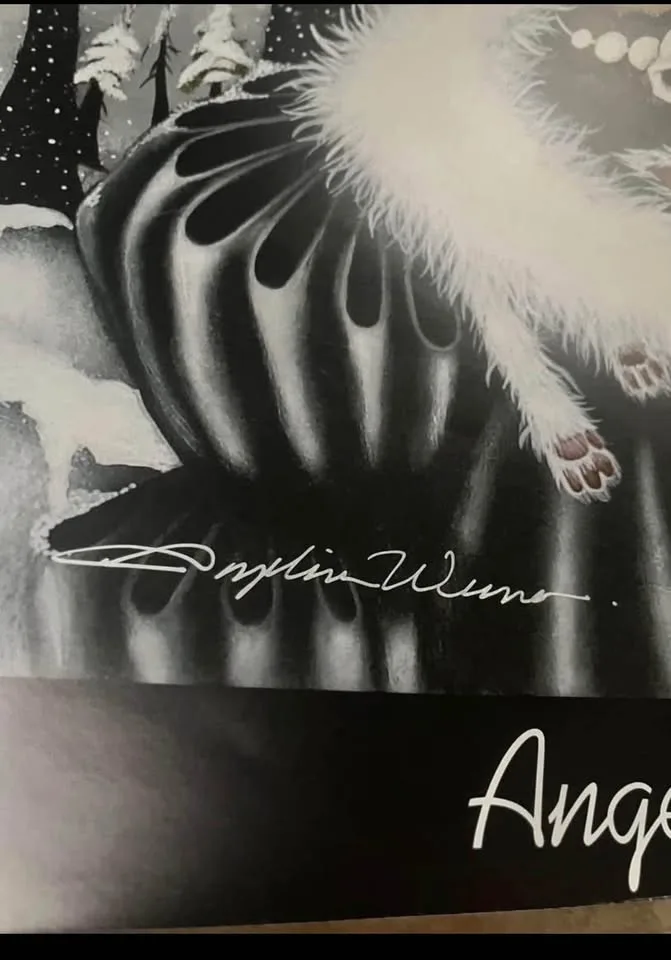 Angelina Wrona Hand Signed Poster LOT image indicator(9)