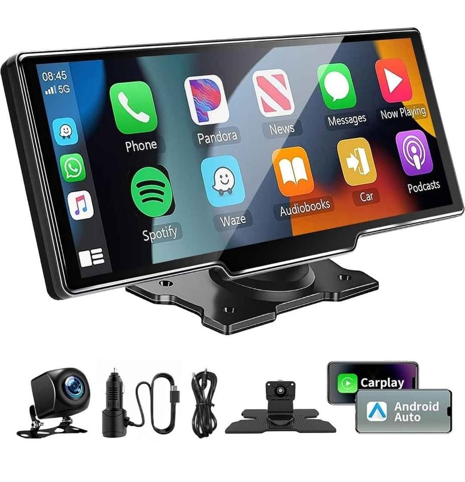 Portable Wireless CarPlay Screen