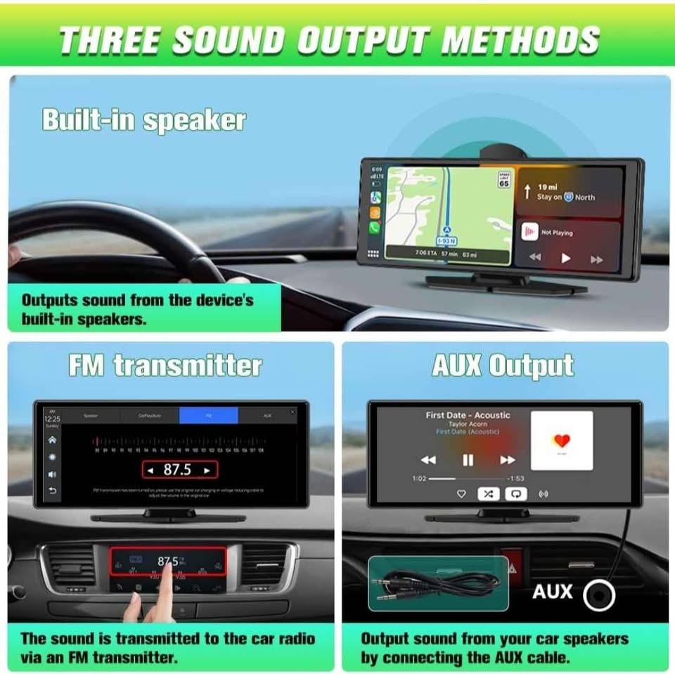 Portable Wireless CarPlay Screen - photo 3