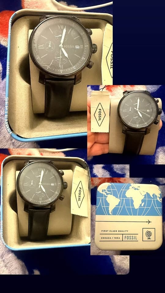 Fossil Chronograph Watch – Model BQ1703 – Excellent Condition - photo 4