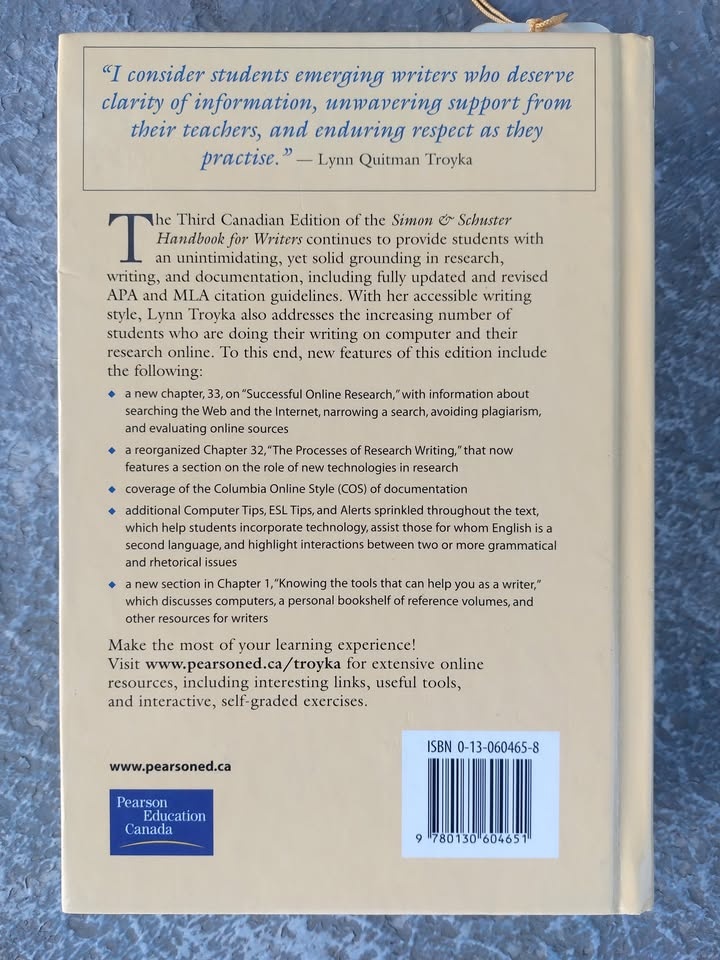 Simon and Schuster Handbook for Writers - photo 4