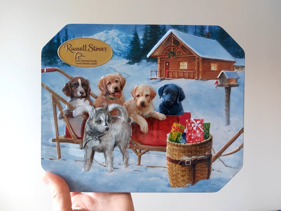 Embossed Decorative Holiday Tin Box 🥕 - photo 2