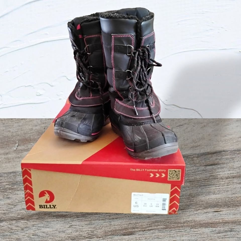 Billy Ice II Snow Boots Youth 6 AFO Friendly