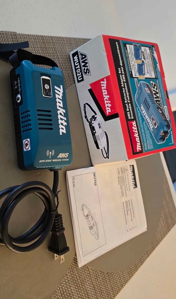 Makita AWS Dust Extractor Adapter - photo 3