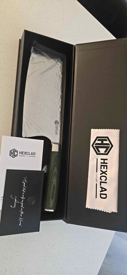 HexClad Cleaver Knife