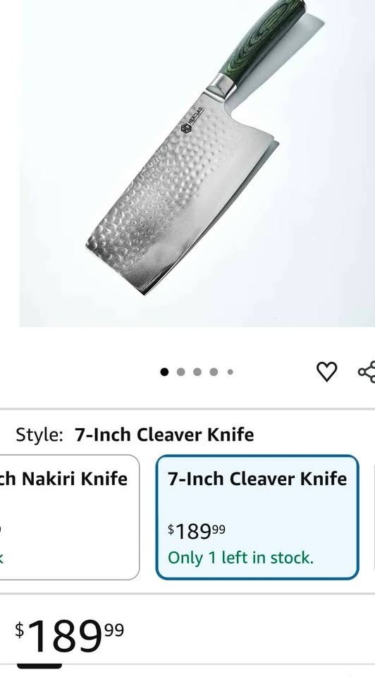 HexClad Cleaver Knife - photo 2