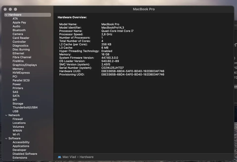 Apple Macbook Pro 2017 16GB 256GB Silver A1707 Touch Bar image indicator(4)