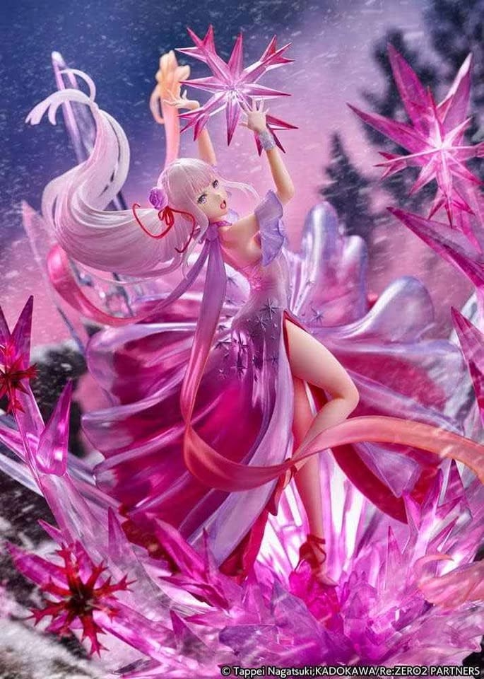 Emilia Frozen Crystal Dress Figure Shibuya Scramble eStream - photo 3