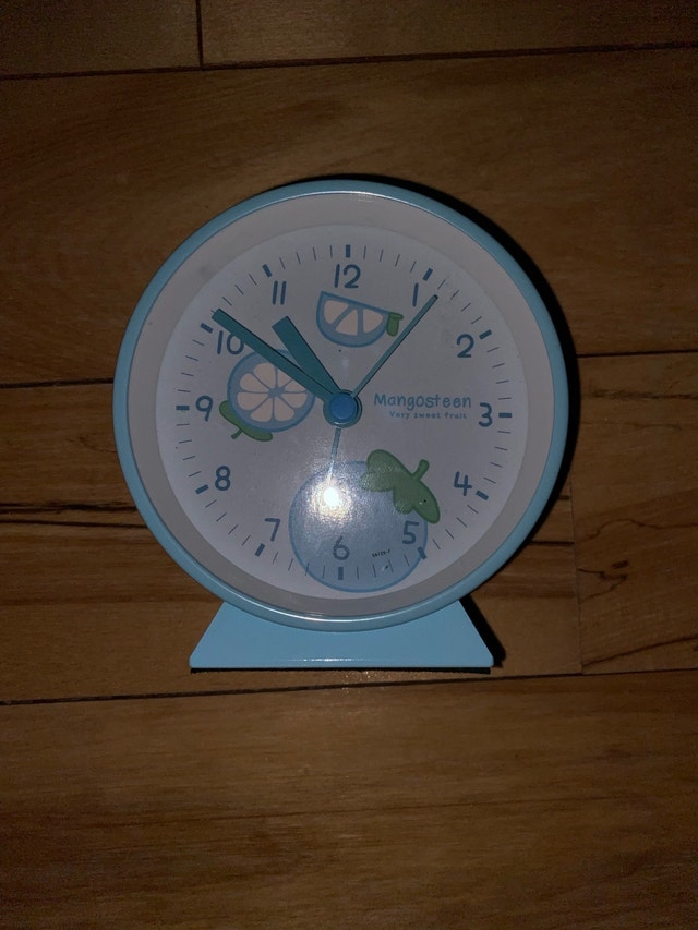Sky Blue Alarm Clock