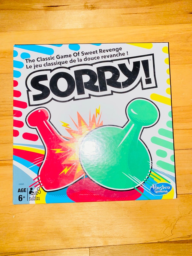 Sorry Board Game