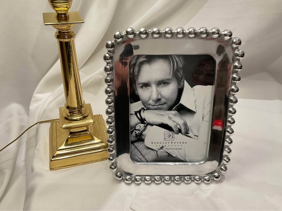 Silver Hobnail 5x7 Picture Frame - photo 2
