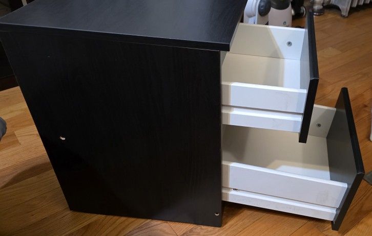 IKEA MALM 2 Drawers Nightstand - photo 3