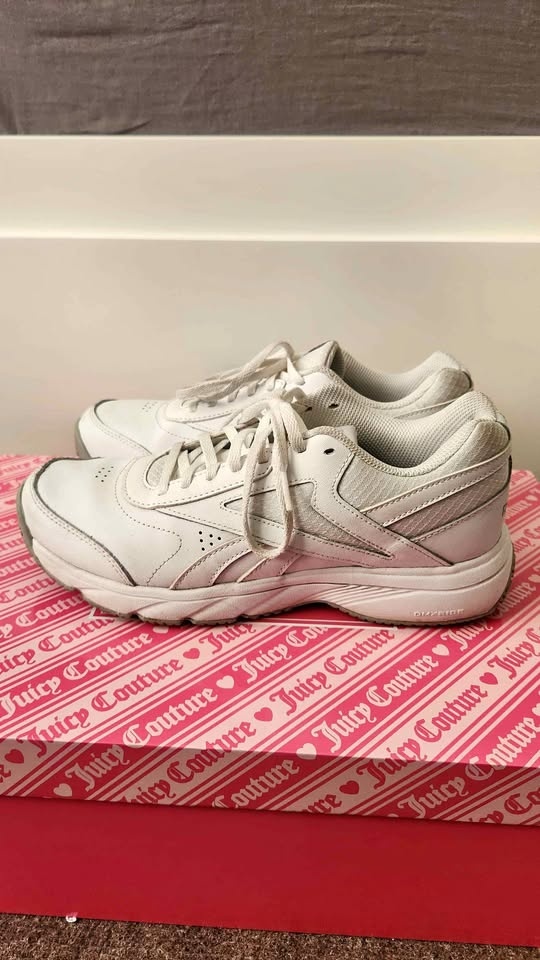 White Reebok Runners