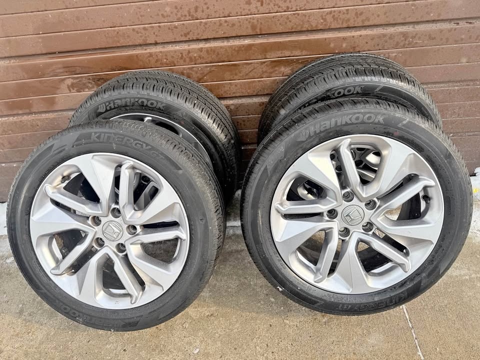 Honda Accord OEM Rims and All Season Tires