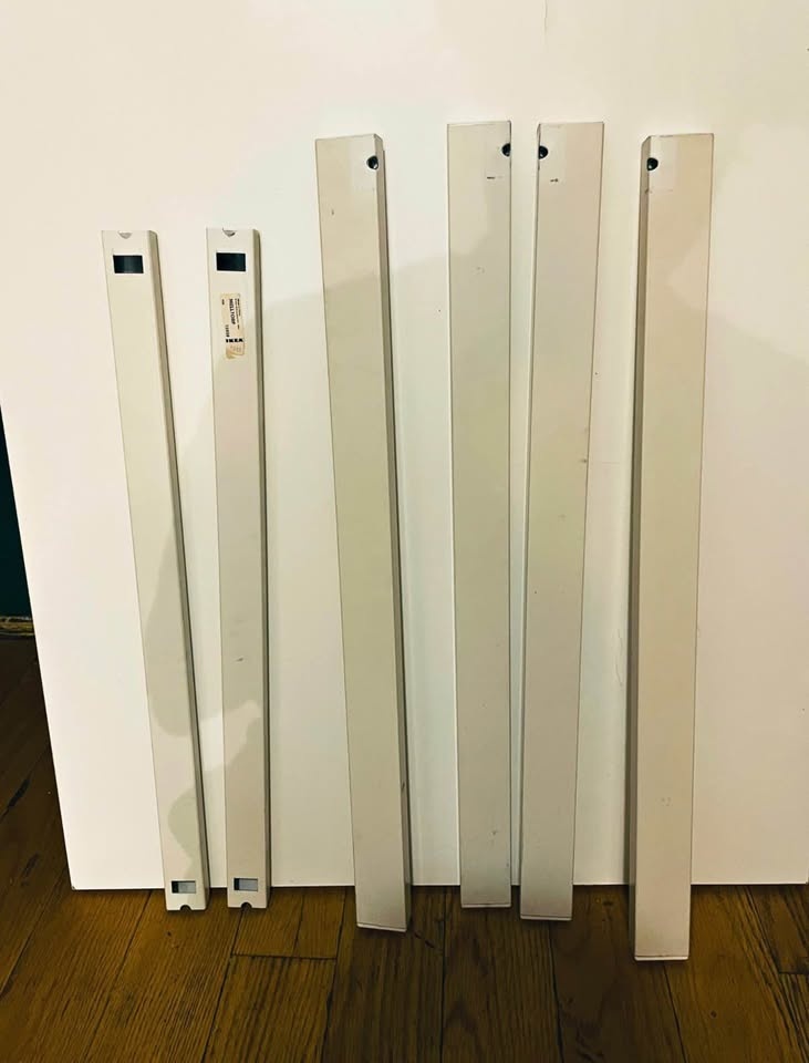 White IKEA Melltorp Table / Desk – 69” - photo 4