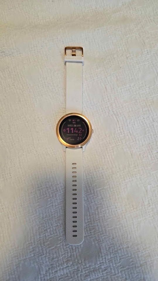 Garmin Vívoactive 3 GPS Smartwatch White/Rose Gold