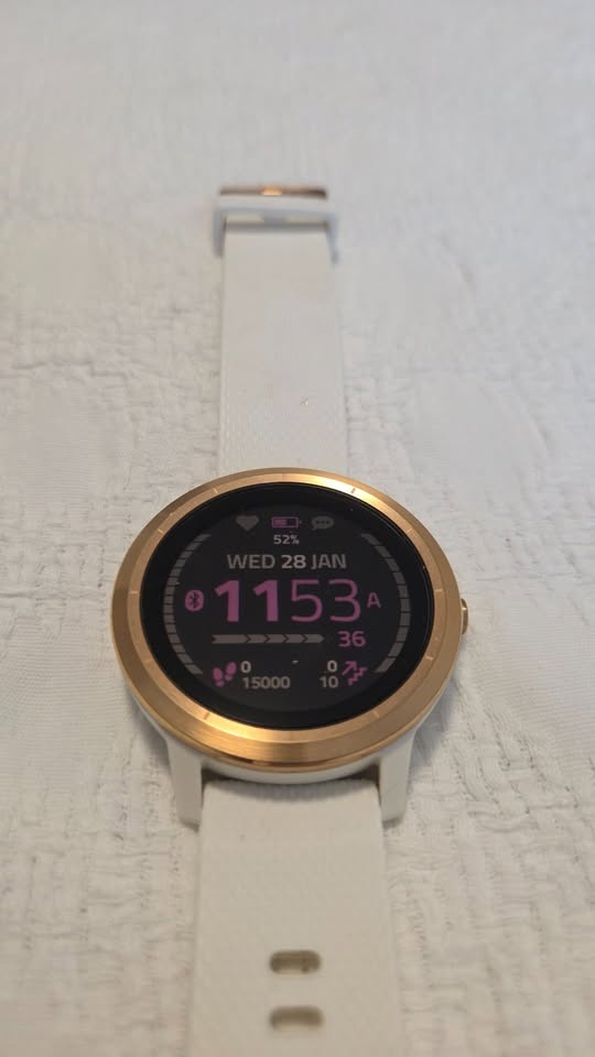 Garmin Vívoactive 3 GPS Smartwatch White/Rose Gold - photo 3