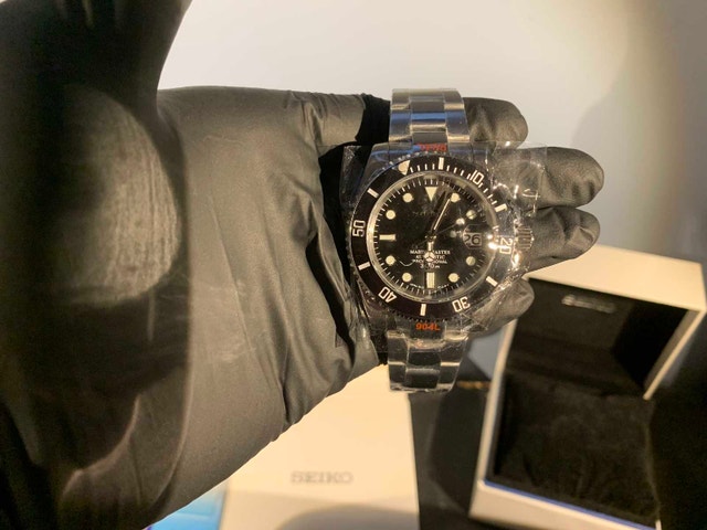 Seiko Mod Submariner "Black" 40mm NH35 - photo 3