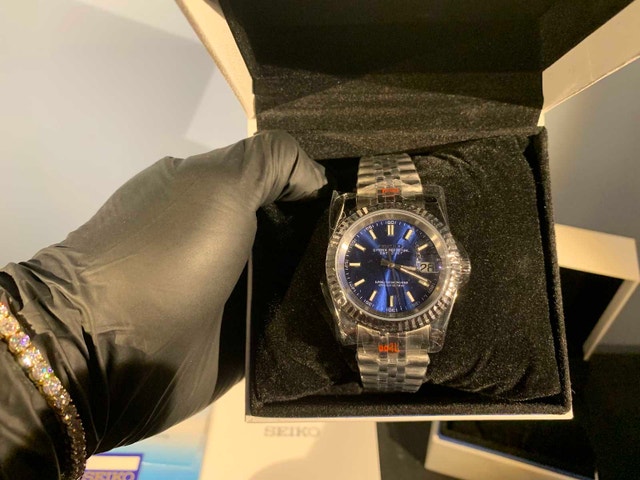 Seiko MOD Blue Datejust