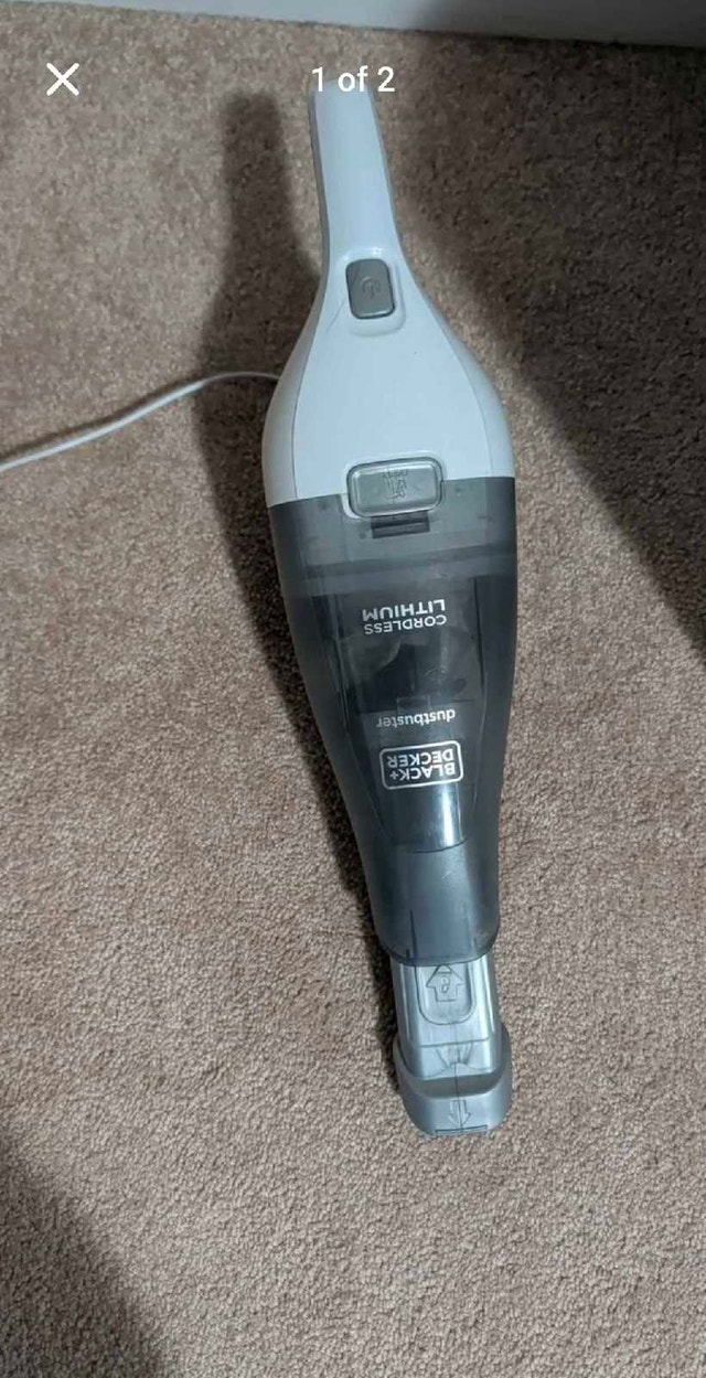 Black + Decker dustbuster cordless hand vacuum