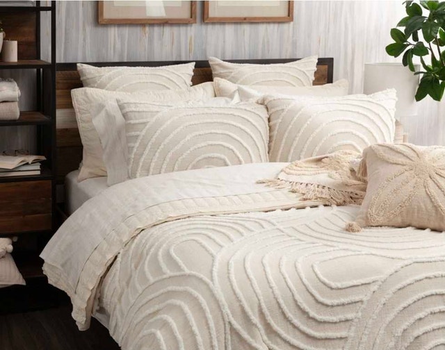 Home Republic Maeve King Duvet Set - Soft Blush Pink