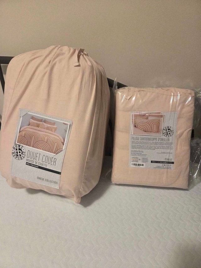 Home Republic Maeve King Duvet Set - Soft Blush Pink - photo 3