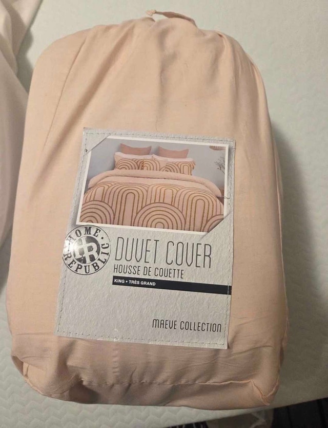 Home Republic Maeve King Duvet Set - Soft Blush Pink - photo 4